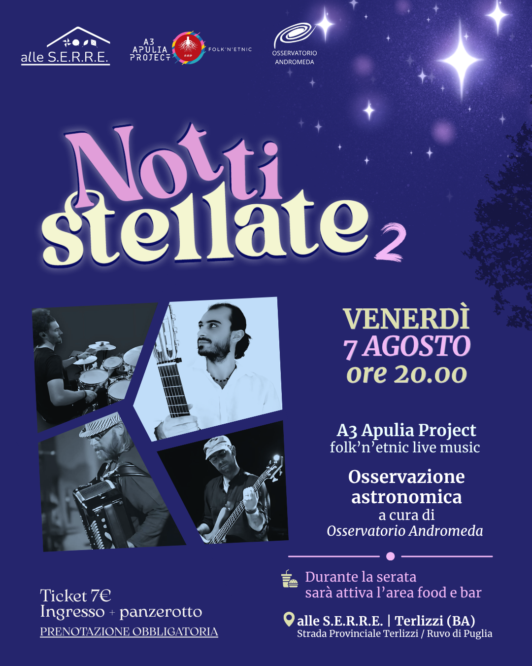 Notti stellate alle SERRE